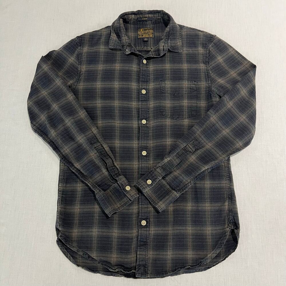 Lucky Brand Slim Fit Button Up Shirt Sz S